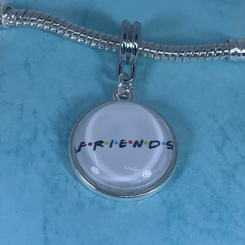 Friend Bff Best Friends European Logo Charm